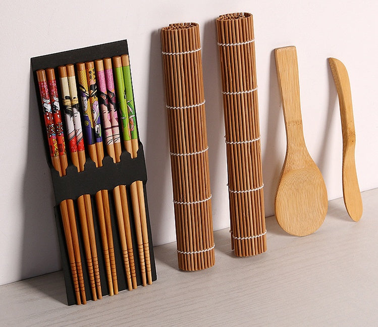 Sushi-Set aus Bambus