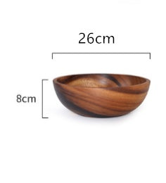 Handgefertigte Holzschüssel