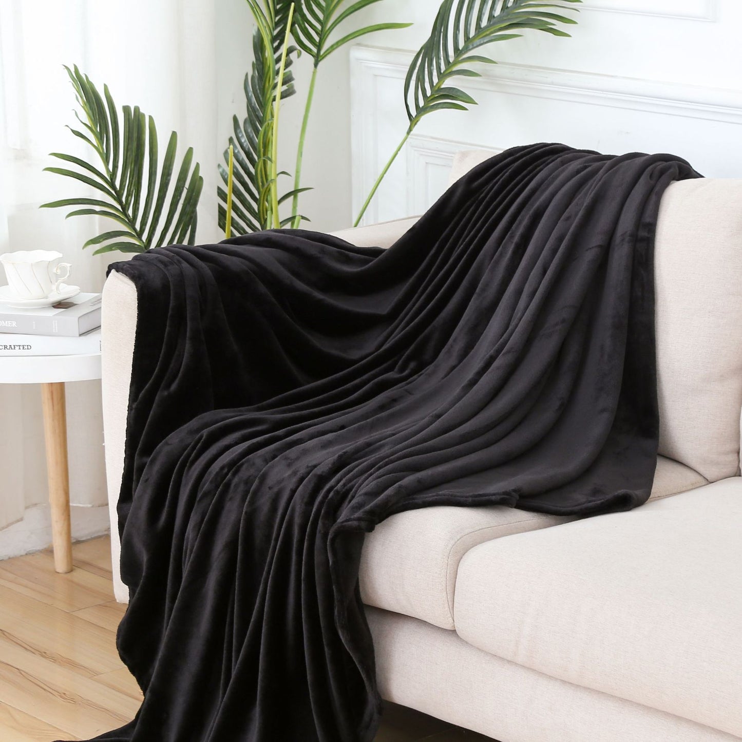 Flauschige Kuscheldecke aus Polyester