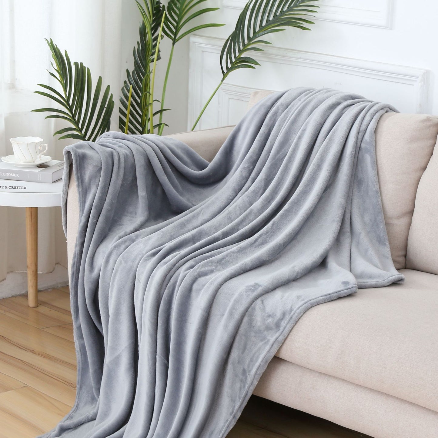 Flauschige Kuscheldecke aus Polyester