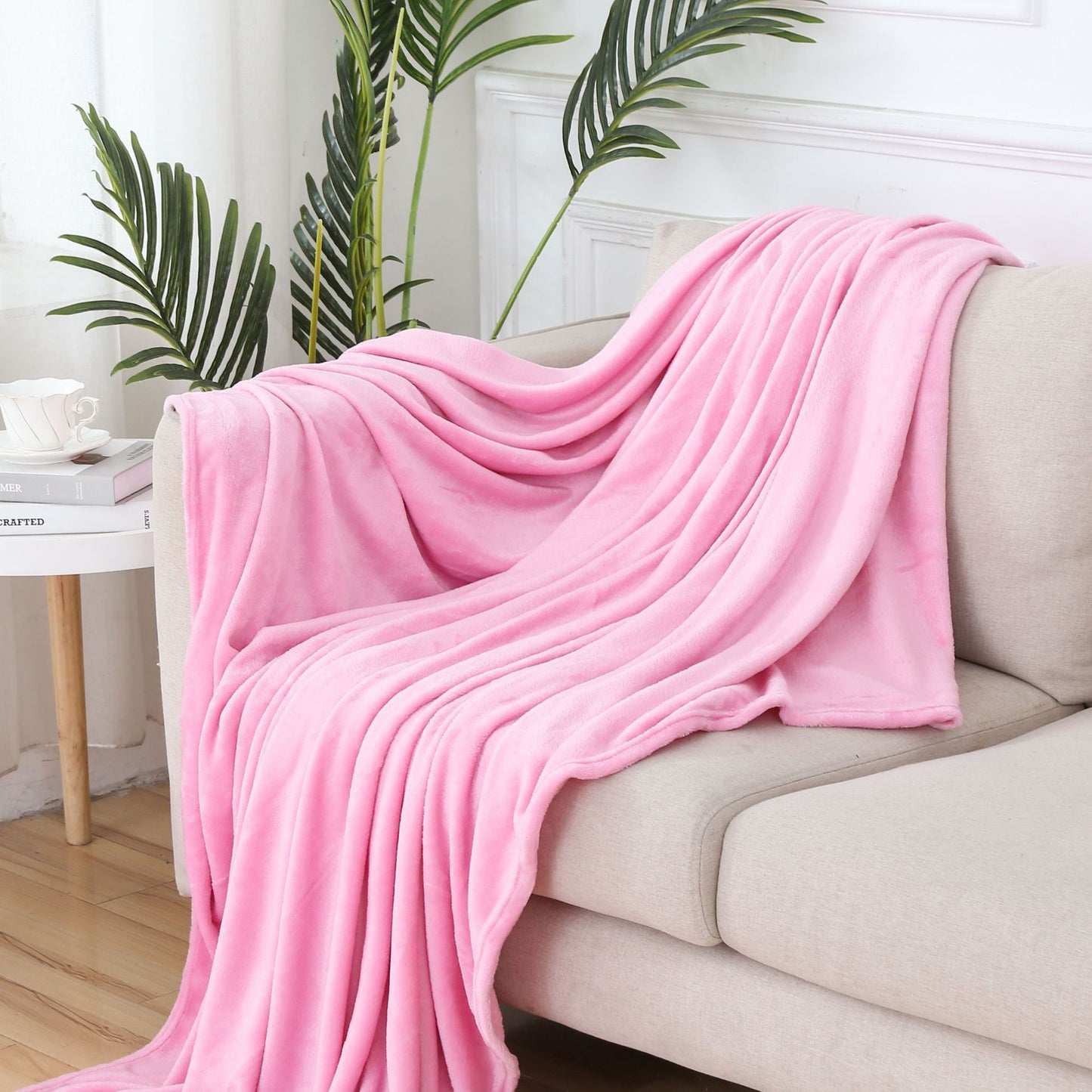 Flauschige Kuscheldecke aus Polyester