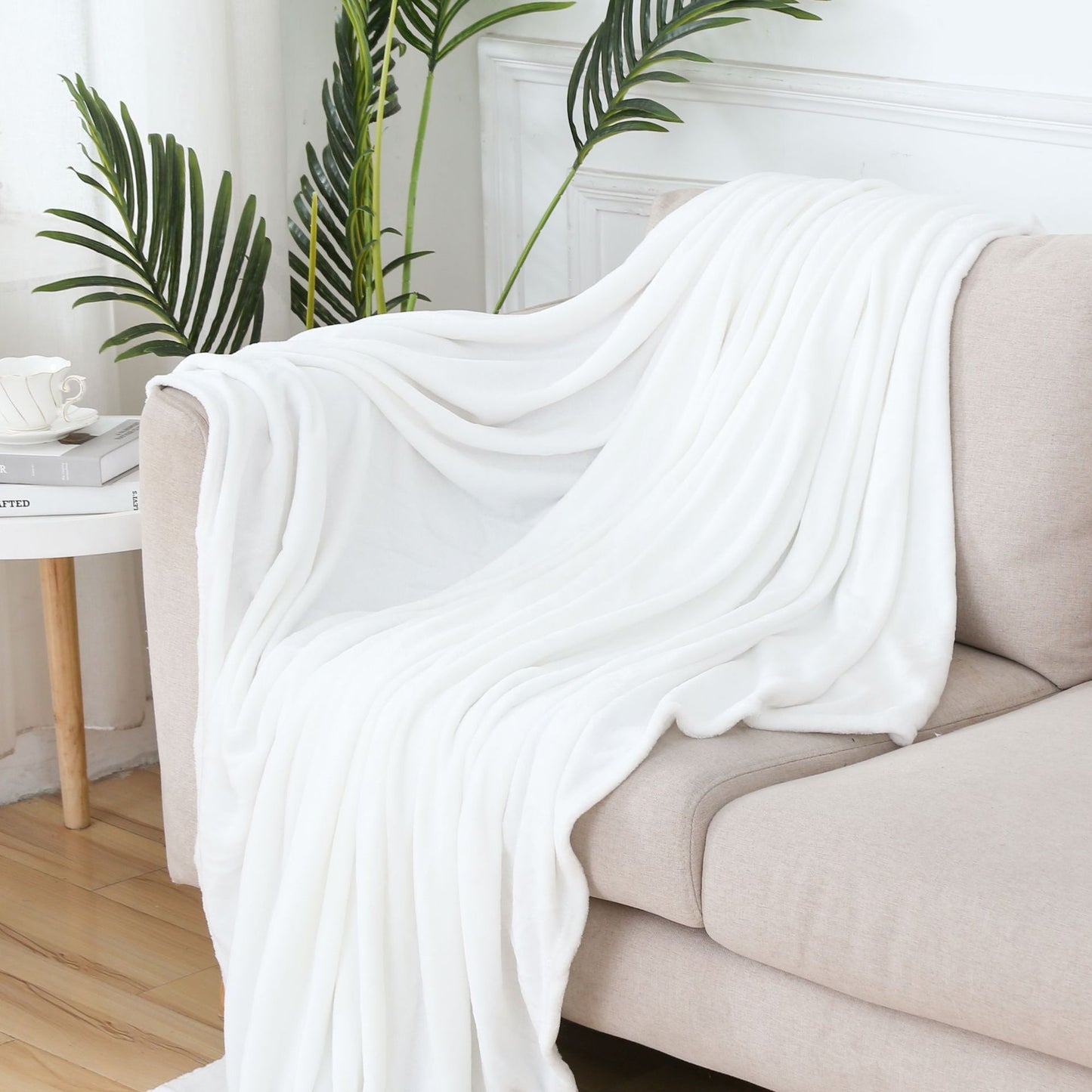 Flauschige Kuscheldecke aus Polyester