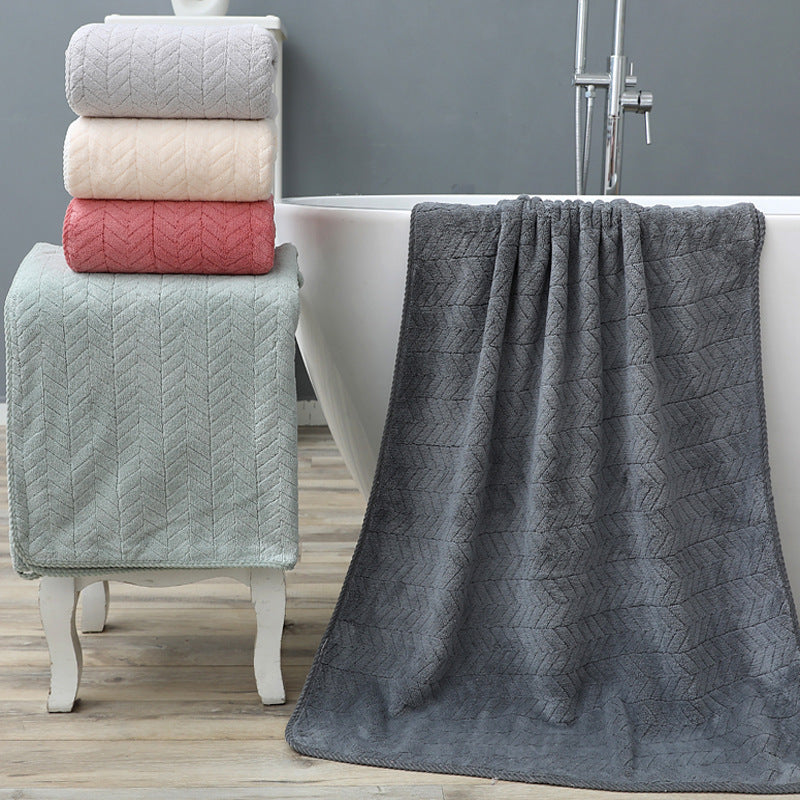 Flauschiges Coral-Fleece Handtuch
