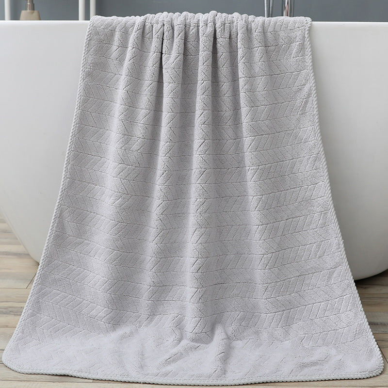 Flauschiges Coral-Fleece Handtuch