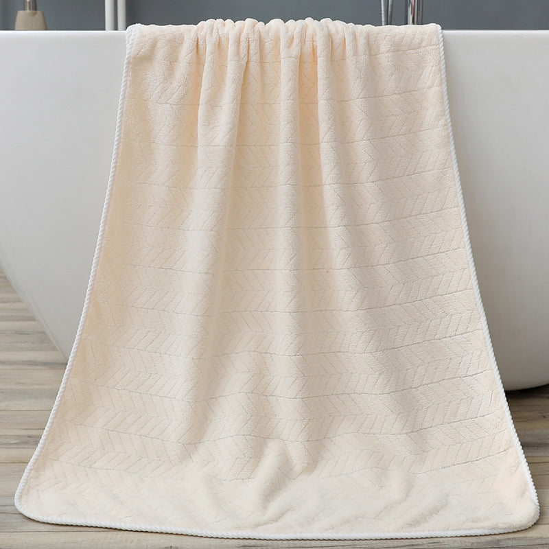 Flauschiges Coral-Fleece Handtuch