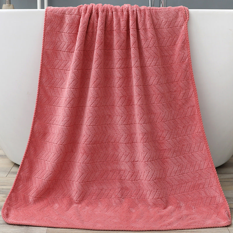Flauschiges Coral-Fleece Handtuch