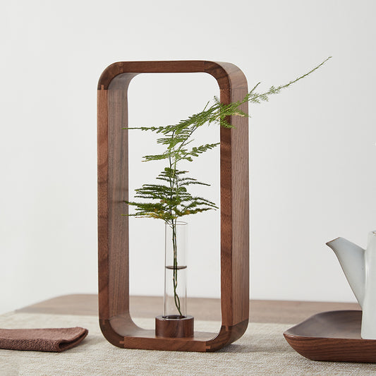 Chinesische Holzvase