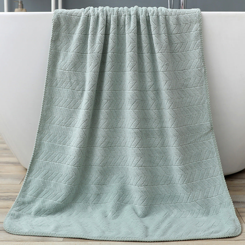 Flauschiges Coral-Fleece Handtuch